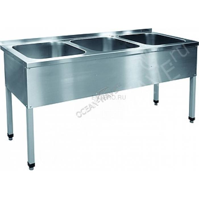 Ванна моечная Abat ВМП-6-3-5 РЧ - купить в интернет-магазине OCEAN-WAVE.ru