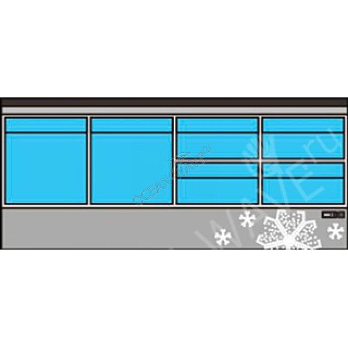 Стол холодильный Кобор NC61-2D4B - купить в интернет-магазине OCEAN-WAVE.ru