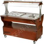 Салат-бар тепловой Roller Grill SB 40 C Wenge - купить в интернет-магазине OCEAN-WAVE.ru