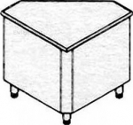 Нейтральный угловой элемент Kovinastroj (Kogast) SAE 90 наружный - купить в интернет-магазине OCEAN-WAVE.ru