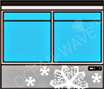 Стол морозильный Кобор NF71-2D - купить в интернет-магазине OCEAN-WAVE.ru