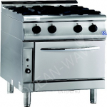 Плита газовая INOKSAN INO-7KG230 - купить в интернет-магазине OCEAN-WAVE.ru