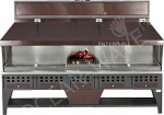 Гриль на углях для стейков PEVA BL 250 с жаровней - купить в интернет-магазине OCEAN-WAVE.ru