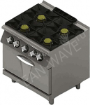 Плита газовая MARENO NC7FG8G32 - купить в интернет-магазине OCEAN-WAVE.ru