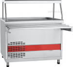 Прилавок-витрина Abat ПВВ(Н)-70КМ-02-НШ - купить в интернет-магазине OCEAN-WAVE.ru