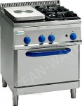 Плита газовая Tecnoinox PFP70GG7 - купить в интернет-магазине OCEAN-WAVE.ru