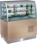 Прилавок-витрина холодильный Enofrigo SALSA CERVINO RF VT 1400 ВЕНГЕ - купить в интернет-магазине OCEAN-WAVE.ru