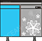 Стол морозильный Кобор F71-1D - купить в интернет-магазине OCEAN-WAVE.ru