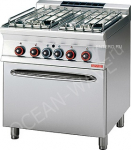 Плита газовая Lotus CF4-78GP - купить в интернет-магазине OCEAN-WAVE.ru