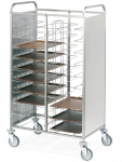 Тележка для подносов Metalcarrelli 1477U-PI - купить в интернет-магазине OCEAN-WAVE.ru