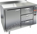 Стол морозильный HICOLD GN 13/BT P - купить в интернет-магазине OCEAN-WAVE.ru