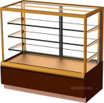 Витрина кондитерская Carboma ВХСв-0,9д Cube Люкс - купить в интернет-магазине OCEAN-WAVE.ru