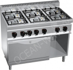 Плита газовая Berto's G7F6PW+FG - купить в интернет-магазине OCEAN-WAVE.ru