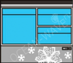 Стол холодильный Кобор NC71-1D2B - купить в интернет-магазине OCEAN-WAVE.ru