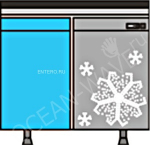 Стол морозильный Кобор F61-1D - купить в интернет-магазине OCEAN-WAVE.ru