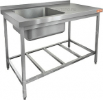 Ванна моечная HICOLD НСО1М-13/7БРЛ ЭЦ - купить в интернет-магазине OCEAN-WAVE.ru