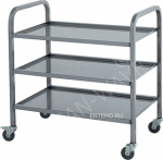 Тележка официанская Юг-Технология ТС-3-Н-ЮТ - купить в интернет-магазине OCEAN-WAVE.ru