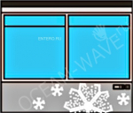 Стол морозильный Кобор NF61-2D - купить в интернет-магазине OCEAN-WAVE.ru