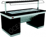 Салат-бар тепловой INOKSAN INO-OGE-HL164 - купить в интернет-магазине OCEAN-WAVE.ru