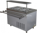 Прилавок-витрина охлаждаемый открытый Rada ПВО-11/7 - купить в интернет-магазине OCEAN-WAVE.ru