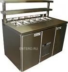 Стол холодильный Carboma BAR-320 Салат - купить в интернет-магазине OCEAN-WAVE.ru