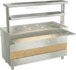 Мармит ATESY Ривьера (для вторых блюд, паровой, l=1500 мм, без гастроемкостей) - купить в интернет-магазине OCEAN-WAVE.ru