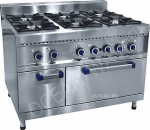 Плита газовая Abat ПГК-69ЖШ - купить в интернет-магазине OCEAN-WAVE.ru