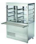 Витрина-прилавок холодильная с охлаждаемой ванной МВХ-10/7-В - купить в интернет-магазине OCEAN-WAVE.ru